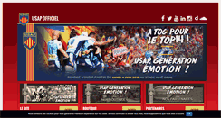 Desktop Screenshot of fr.usap.fr