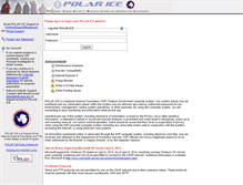 Tablet Screenshot of polarice.usap.gov